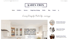 Desktop Screenshot of karenfron.com